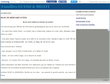 Tablet Screenshot of familleguedj.canalblog.com