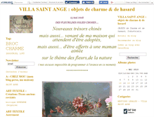 Tablet Screenshot of chezsaintange.canalblog.com