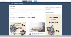 Desktop Screenshot of lourecantou.canalblog.com