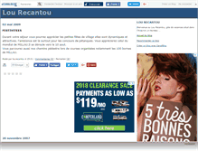 Tablet Screenshot of lourecantou.canalblog.com