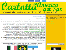 Tablet Screenshot of carlotaenamerica.canalblog.com