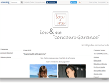 Tablet Screenshot of louandmeconcours.canalblog.com