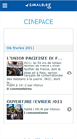 Mobile Screenshot of pacifistecinema.canalblog.com