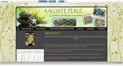 Desktop Screenshot of kallisteperles.canalblog.com