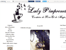 Tablet Screenshot of ladypimprenelle.canalblog.com