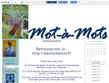 Tablet Screenshot of motamots.canalblog.com