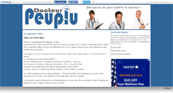 Desktop Screenshot of docteurpeuplu.canalblog.com