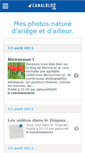 Mobile Screenshot of photos09nature.canalblog.com