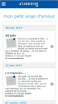 Mobile Screenshot of liseange.canalblog.com