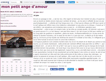 Tablet Screenshot of liseange.canalblog.com