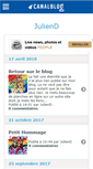 Mobile Screenshot of juliendbdamoi.canalblog.com