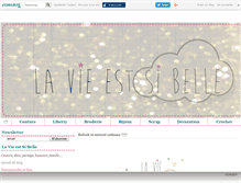 Tablet Screenshot of lavieestsibelle.canalblog.com