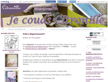 Tablet Screenshot of fancitronille.canalblog.com