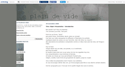 Desktop Screenshot of lepleindevide.canalblog.com