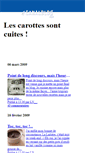 Mobile Screenshot of carottescuites.canalblog.com