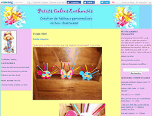 Tablet Screenshot of cadresenchantes.canalblog.com