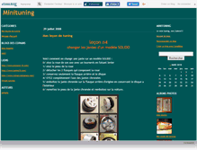 Tablet Screenshot of minitunning.canalblog.com