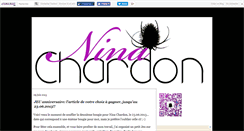 Desktop Screenshot of ninachardon.canalblog.com