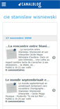 Mobile Screenshot of ciewisniewski.canalblog.com