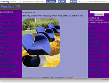 Tablet Screenshot of design70.canalblog.com