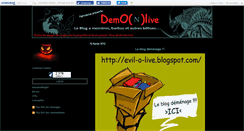 Desktop Screenshot of demolive.canalblog.com