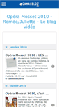 Mobile Screenshot of operamosset2010.canalblog.com