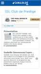 Mobile Screenshot of islclub.canalblog.com