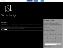 Tablet Screenshot of islclub.canalblog.com