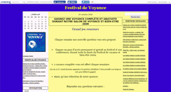 Desktop Screenshot of festivalvoyance.canalblog.com
