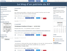 Tablet Screenshot of frontnational87.canalblog.com