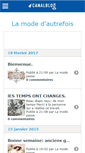 Mobile Screenshot of modeautrefois.canalblog.com