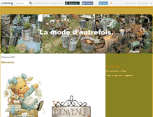 Tablet Screenshot of modeautrefois.canalblog.com
