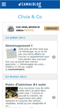 Mobile Screenshot of cliviaandco.canalblog.com