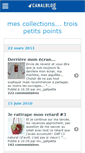 Mobile Screenshot of mvmescollections.canalblog.com