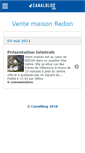 Mobile Screenshot of maisonredon.canalblog.com