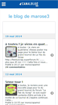 Mobile Screenshot of marose3.canalblog.com