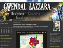 Tablet Screenshot of gwendallazzara.canalblog.com