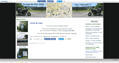 Desktop Screenshot of carnetroute2008.canalblog.com