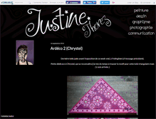 Tablet Screenshot of justinethorez.canalblog.com