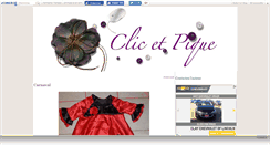 Desktop Screenshot of clicetpique.canalblog.com