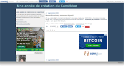 Desktop Screenshot of creationcameleon.canalblog.com