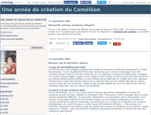 Tablet Screenshot of creationcameleon.canalblog.com