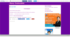 Desktop Screenshot of maryendorable.canalblog.com