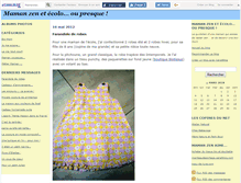 Tablet Screenshot of mamanzenecolo.canalblog.com