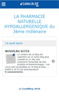 Mobile Screenshot of pharmacienature.canalblog.com