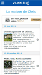Mobile Screenshot of christouflette.canalblog.com
