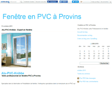 Tablet Screenshot of fenetreprovins.canalblog.com