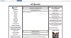 Desktop Screenshot of acbarentin.canalblog.com