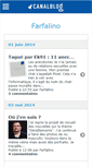 Mobile Screenshot of farfalino.canalblog.com