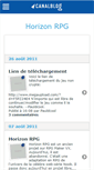 Mobile Screenshot of horizonrpg.canalblog.com